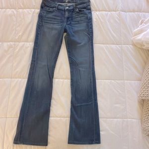 7 for all mankind jeans. Bootcut. Size 27.